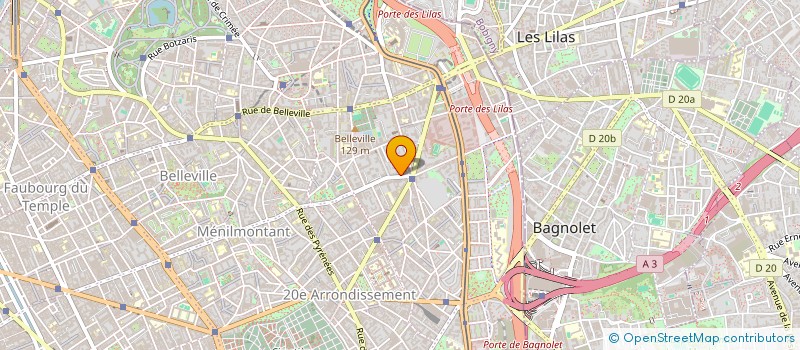 localisation de l'entreprise ALL HOLDING ADA  PARIS