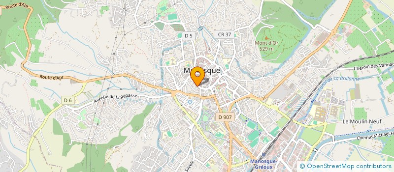 localisation de l'entreprise ALL IMMO à MANOSQUE