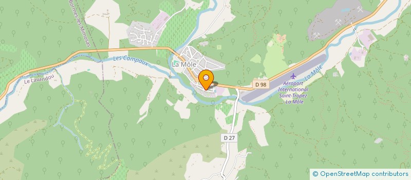 localisation de l'entreprise ALL IMMOBILIER  LA MOLE