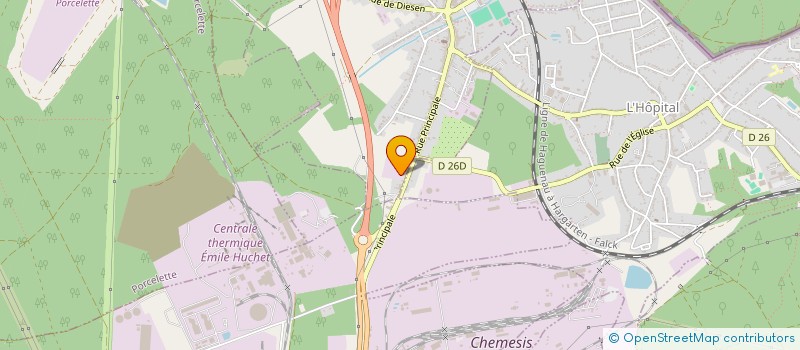 localisation de l'entreprise ALL'IN  CARLING