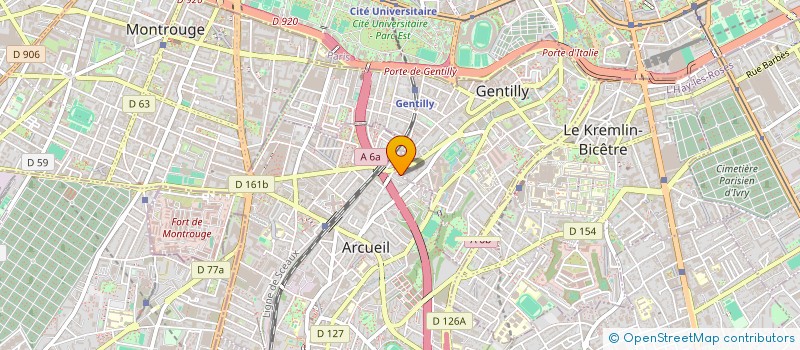 localisation de l'entreprise ALL'IN à GENTILLY