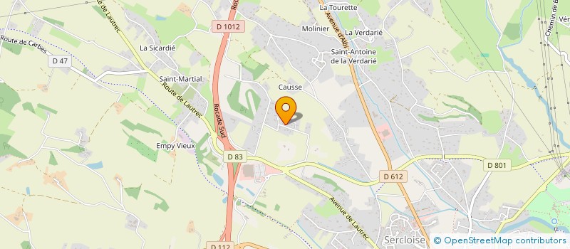 localisation de l'entreprise ALL IN à CASTRES