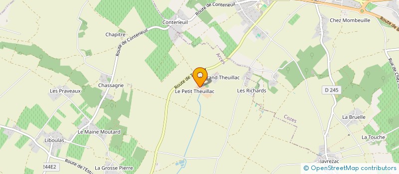 localisation de l'entreprise ALL IN ATLANTIQUE  ARCES