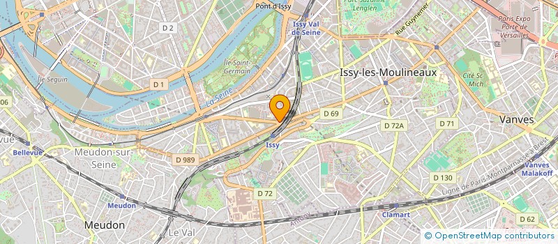 localisation de l'entreprise ALL-IN EXPRESS  ISSY-LES-MOULINEAUX