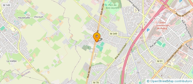 localisation de l'entreprise ALL IN INVESTISSEMENTS  RONCQ