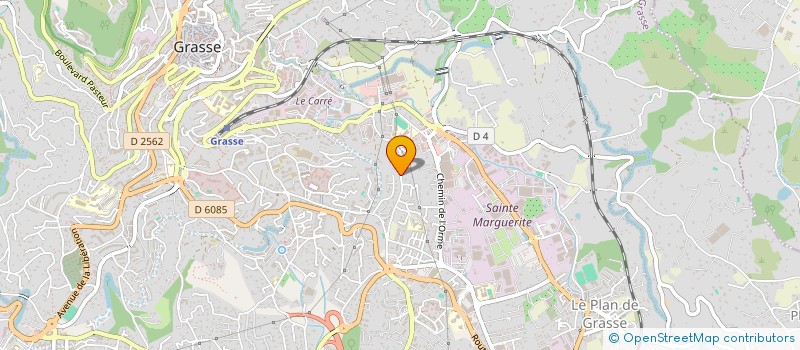 localisation de l'entreprise ALL IN MOSELLE  GRASSE