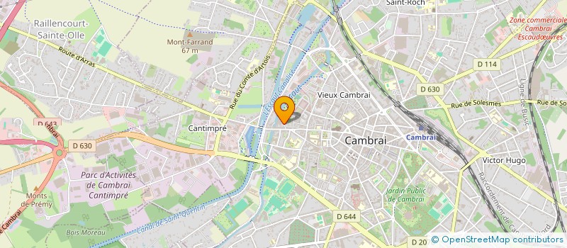 localisation de l'entreprise ALL IN PROTECT  CAMBRAI