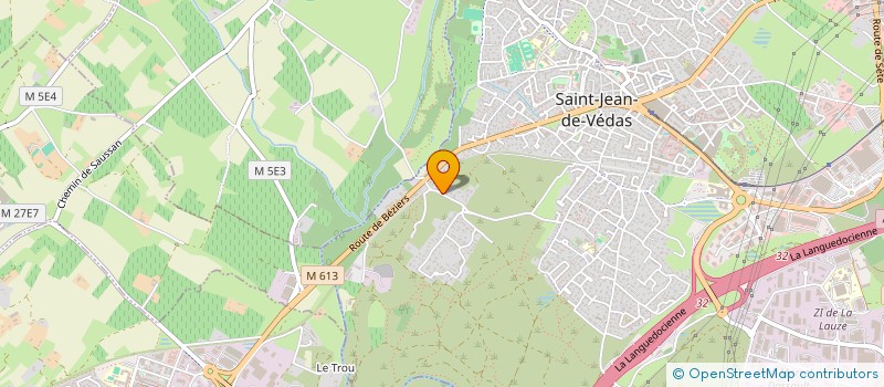 localisation de l'entreprise ALL IN RIVIERA  SAINT-JEAN-DE-VEDAS