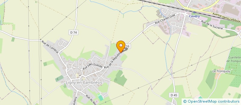 localisation de l'entreprise ALL IN SERVICES  CAUDRY