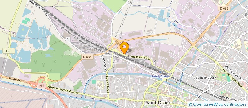 localisation de l'entreprise ALL-IN SERVICES  SAINT-DIZIER