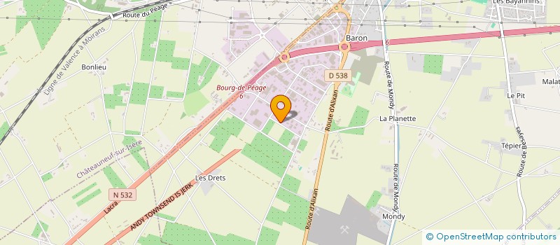 localisation de l'entreprise ALL IN-SIGN EN ABREGE AIS à BOURG-DE-PEAGE