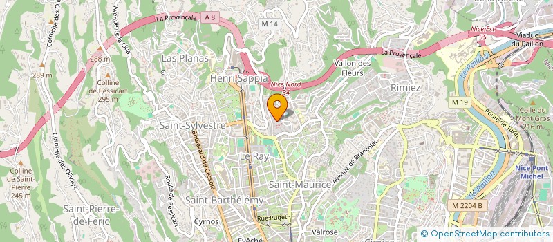localisation de l'entreprise ALL INCLUDED à NICE