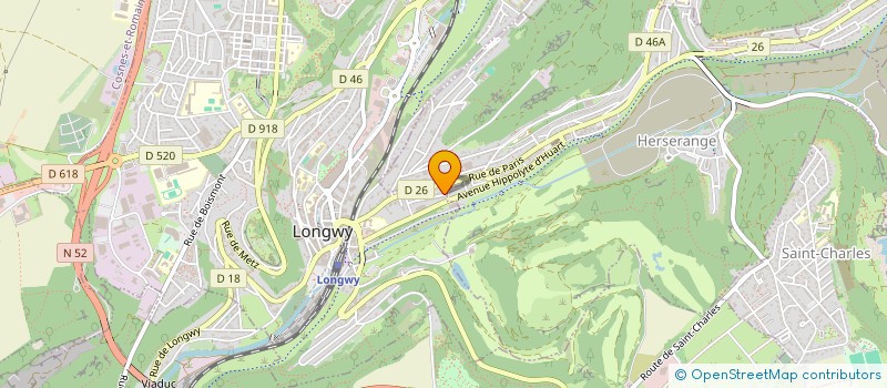 localisation de l'entreprise ALL INCLUSIVE à LONGWY