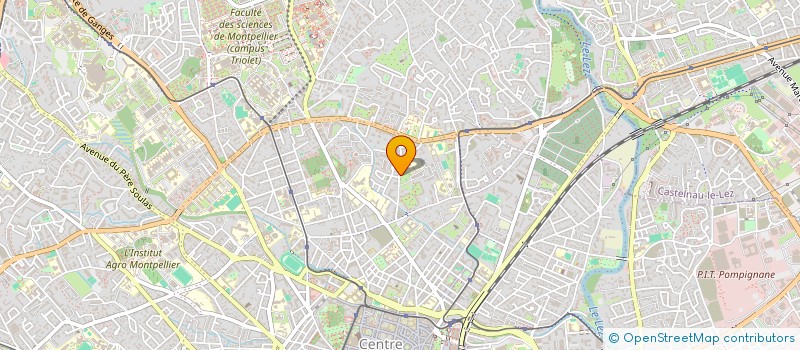 localisation de l'entreprise ALL-INTECH - LISTE BDE 2021 à MONTPELLIER