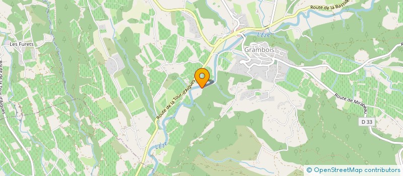 localisation de l'entreprise ALL IS DANCE  GRAMBOIS