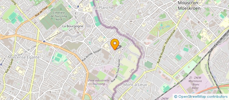 localisation de l'entreprise ALL IS ONE  TOURCOING