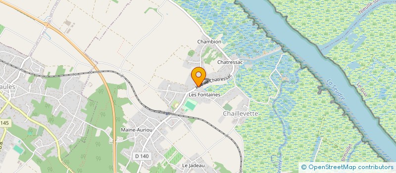 localisation de l'entreprise ALL ISOL  CHAILLEVETTE