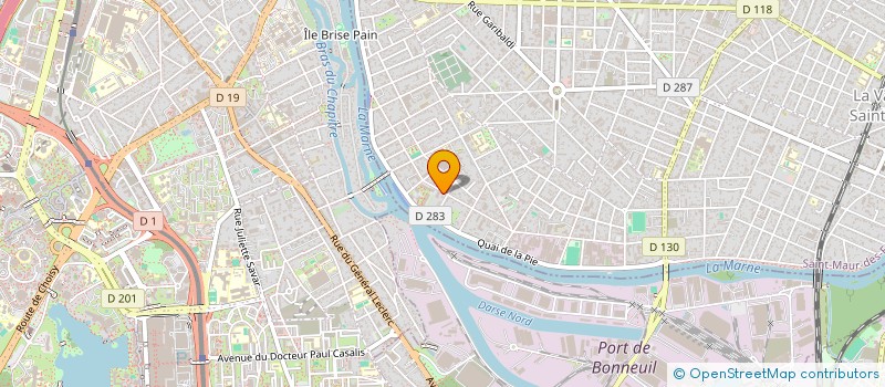 localisation de l'entreprise ALL IT à SAINT-MAUR-DES-FOSSES