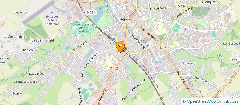 localisation de l'entreprise ALL-LIVRES à FLERS