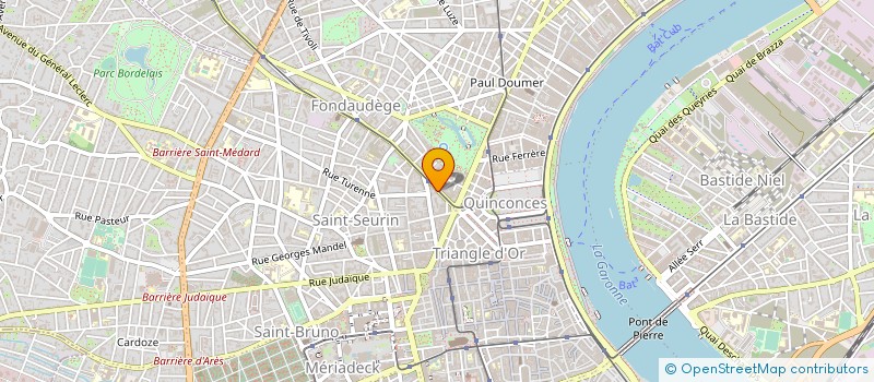 localisation de l'entreprise ALL MEDIA à BORDEAUX