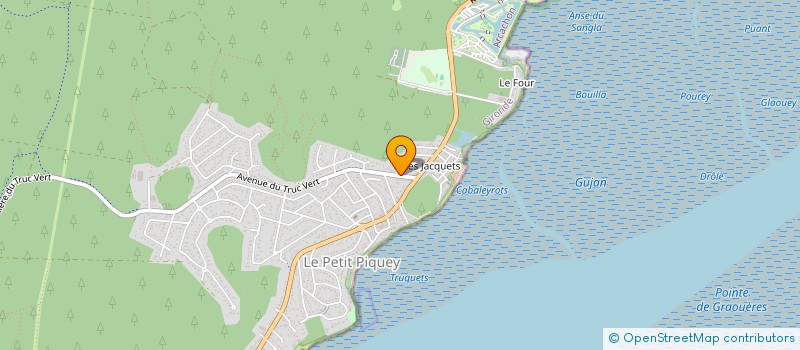 localisation de l'entreprise ALL MEE PRODUCTION  LEGE-CAP-FERRET