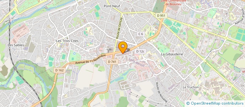 localisation de l'entreprise ALL MIGHT FIT  SAINT-BENOIT