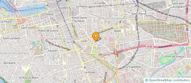 localisation de l'entreprise ALL MOVIE SERVICE à MARSEILLE