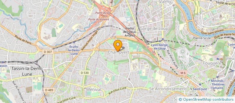 localisation de l'entreprise ALL MUSIC à LYON