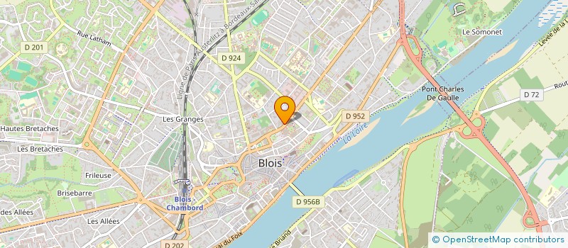 localisation de l'entreprise ALL MY JAZZ  BLOIS