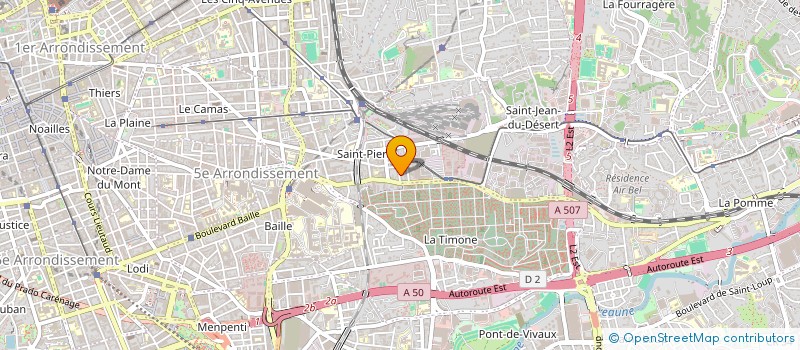 localisation de l'entreprise ALL NET'SERVICES 'A.N.S' à MARSEILLE
