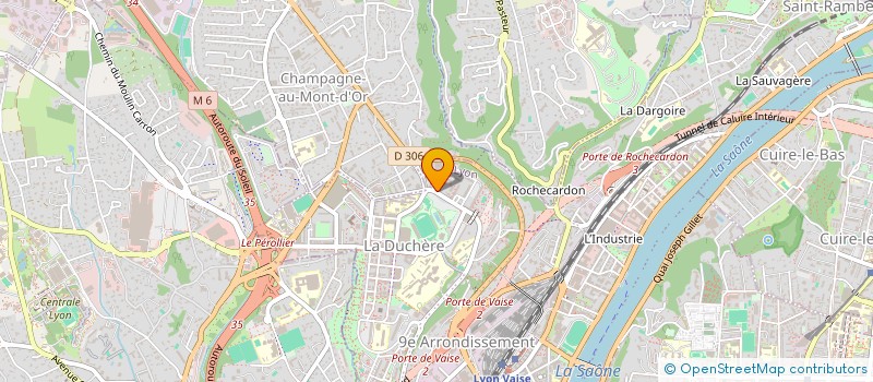 localisation de l'entreprise ALL NETWORK & CABLING SYSTEM  LYON