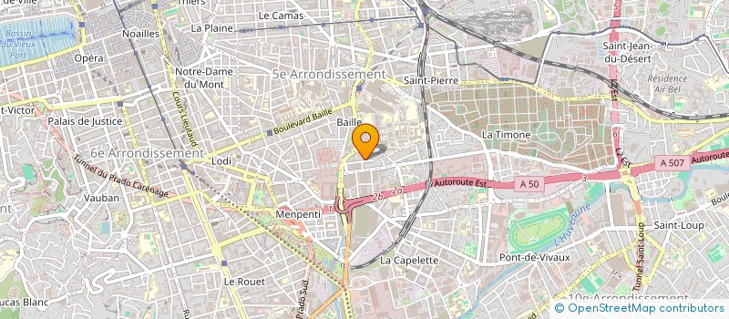 localisation de l'entreprise ALL NETWORK CONSULTING  MARSEILLE