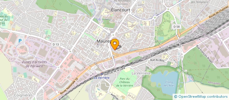 localisation de l'entreprise ALL NIGHT EXPRESS IDF  MAUREPAS