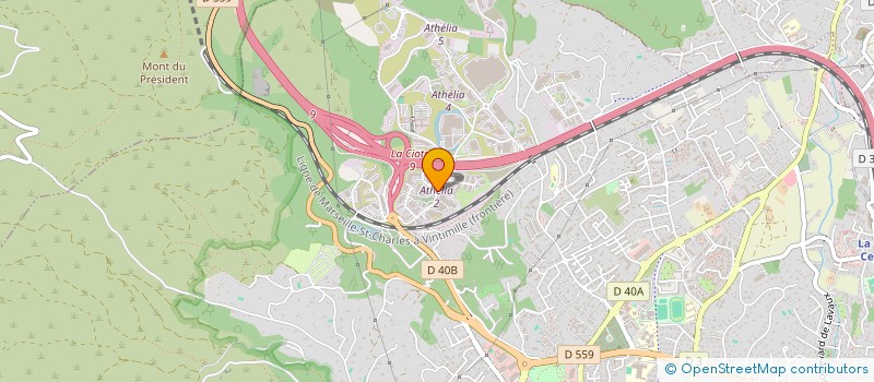 localisation de l'entreprise ALL OASIS  LA CIOTAT