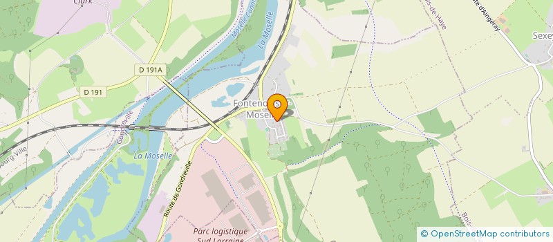 localisation de l'entreprise ALL ONE PADEL  FONTENOY-SUR-MOSELLE