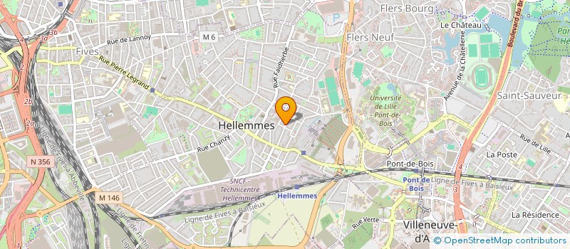localisation de l'entreprise ALL ORGANISATION à LILLE