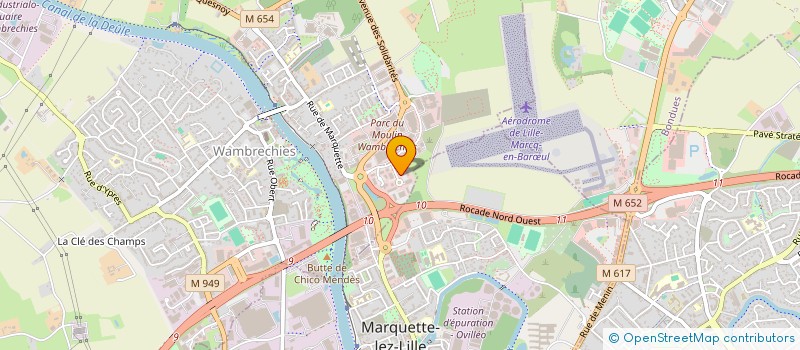 localisation de l'entreprise ALL OVER CLOUD à WASQUEHAL