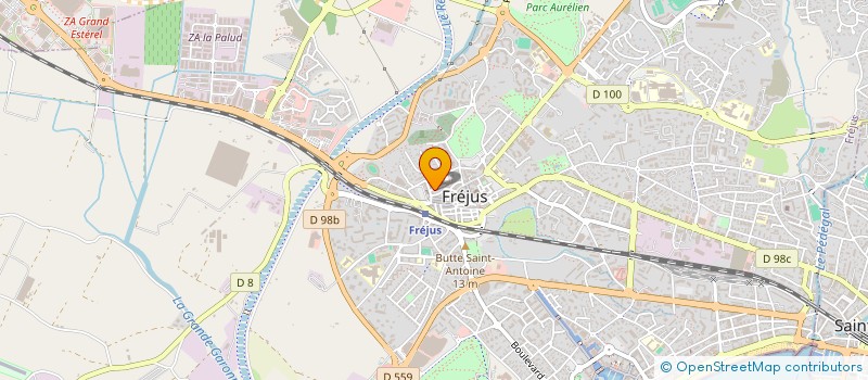 localisation de l'entreprise ALL PARTNERS à FREJUS