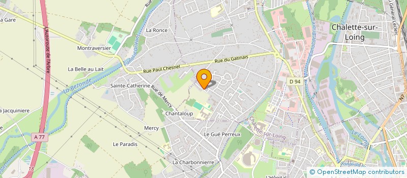 localisation de l'entreprise ALL PHONE CASE à CHALETTE-SUR-LOING