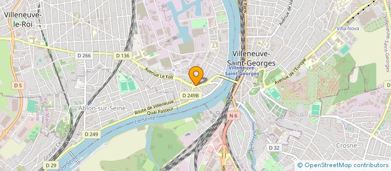 localisation de l'entreprise ALL PRO à VILLENEUVE-LE-ROI