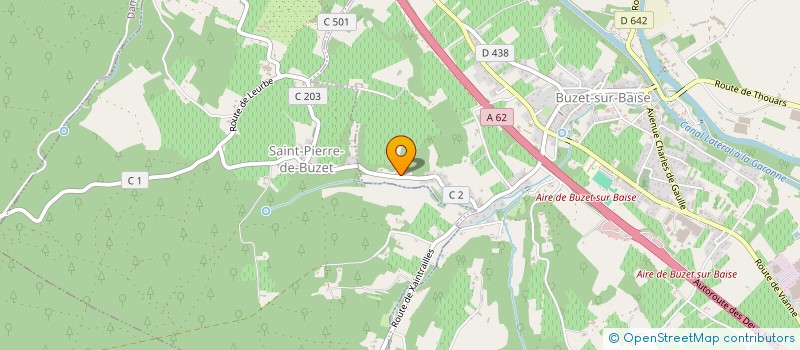 localisation de l'entreprise ALL PRODUCTION EVENTS  BUZET-SUR-BAISE