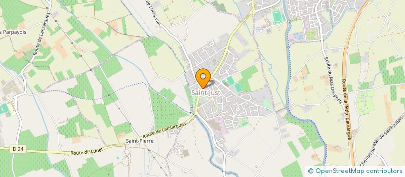 localisation de l'entreprise ALL RH HG2L  SAINT-JUST