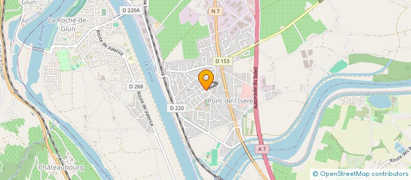 localisation de l'entreprise ALL RIGHT ENGLISH  PONT-DE-L'ISERE