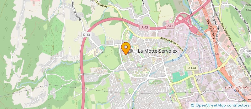 localisation de l'entreprise ALL ROADS à LA MOTTE-SERVOLEX