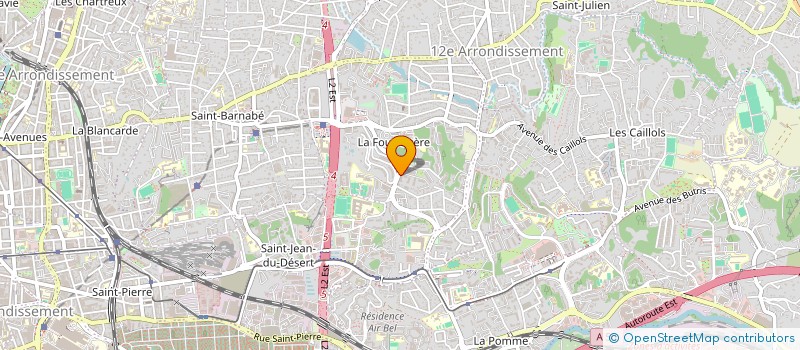 localisation de l'entreprise ALL ROGER à MARSEILLE