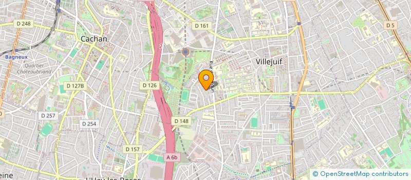 localisation de l'entreprise ALL SECURITE  VILLEJUIF