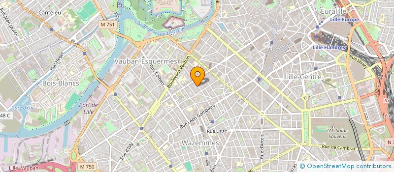 localisation de l'entreprise ALL SECURITY à LILLE