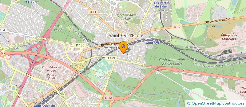 localisation de l'entreprise ALL SECURITY SYSTEM à SAINT-CYR-L'ECOLE