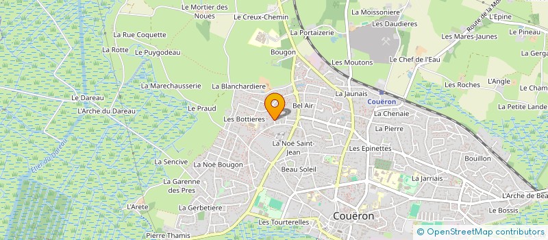 localisation de l'entreprise ALL SHIP MAINTENANCE à COUERON