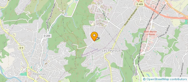 localisation de l'entreprise ALL SMILE SERVICES  MOUANS-SARTOUX